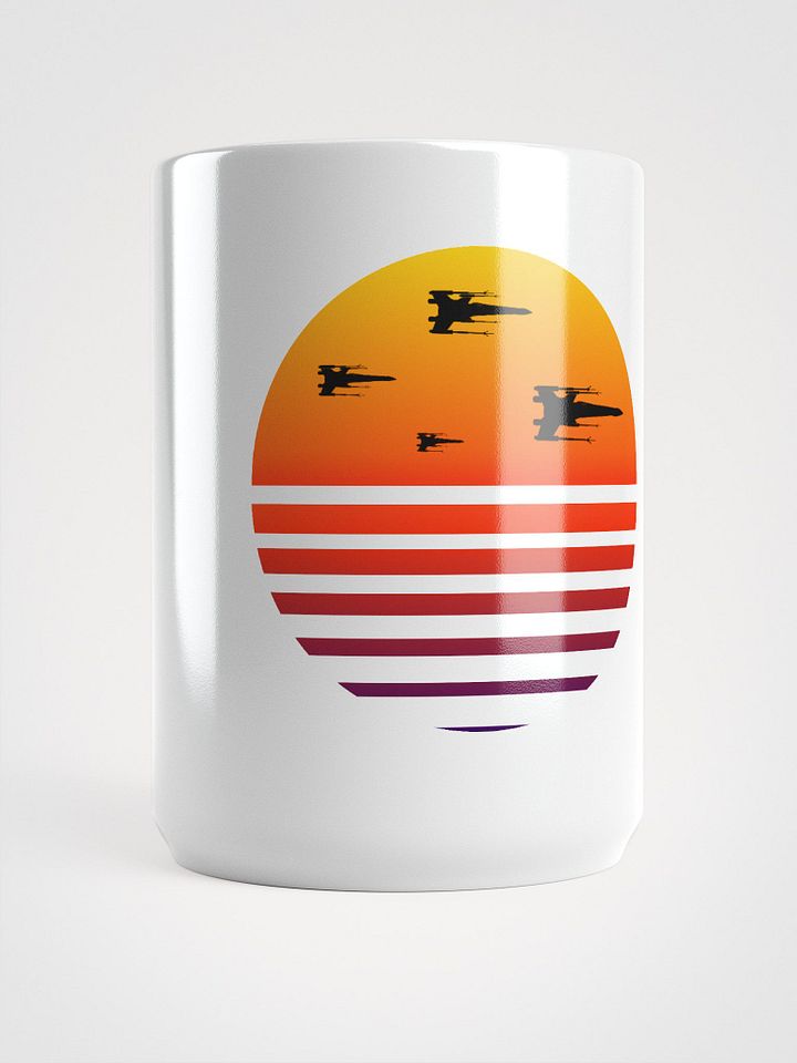 Retro Starfighter Sunset Mug product image (1)