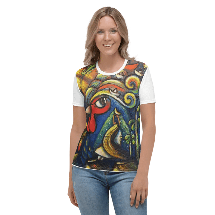 Whimsical Rooster Dreams Women's T-Shirt product image (1)