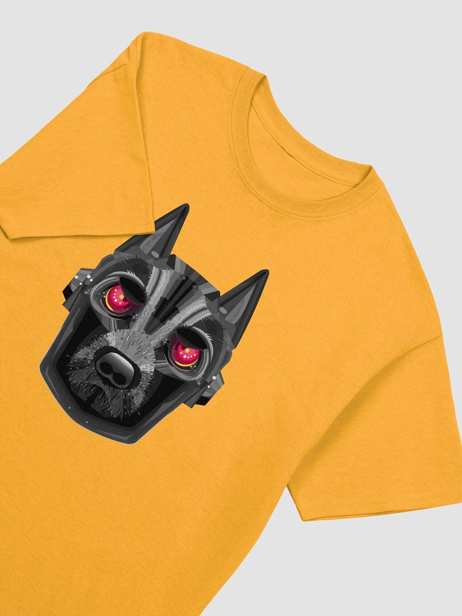 Armor Dog, Yellow T-Shirt with Large Print product image (3)