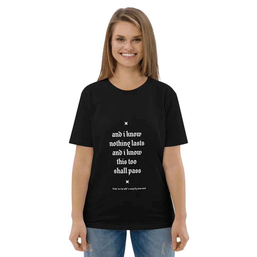 So I'm Told Black Tee product image (5)