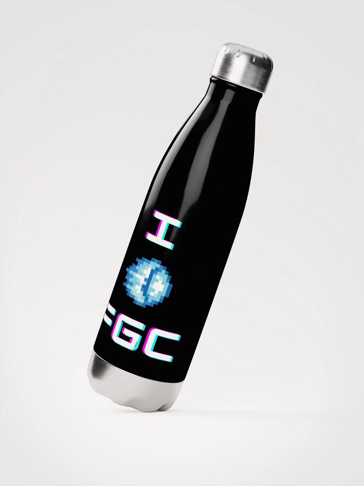 Fragmented Illusion Stainless Steel Water Bottle product image (2)