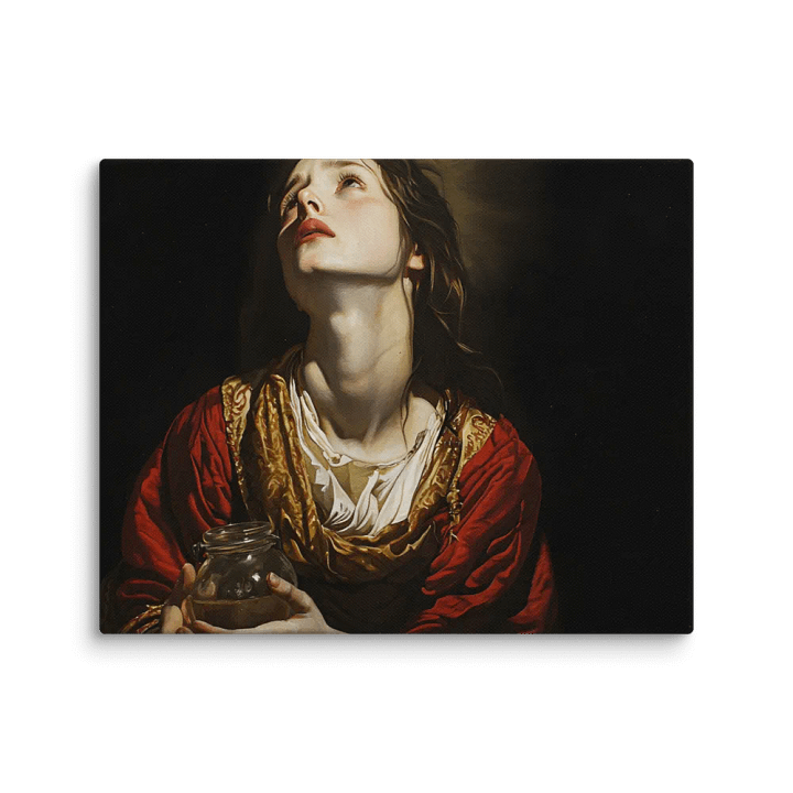 Mary Magdalene The Devoted Follower - Witness of the Resurrection Wall Art product image (2)