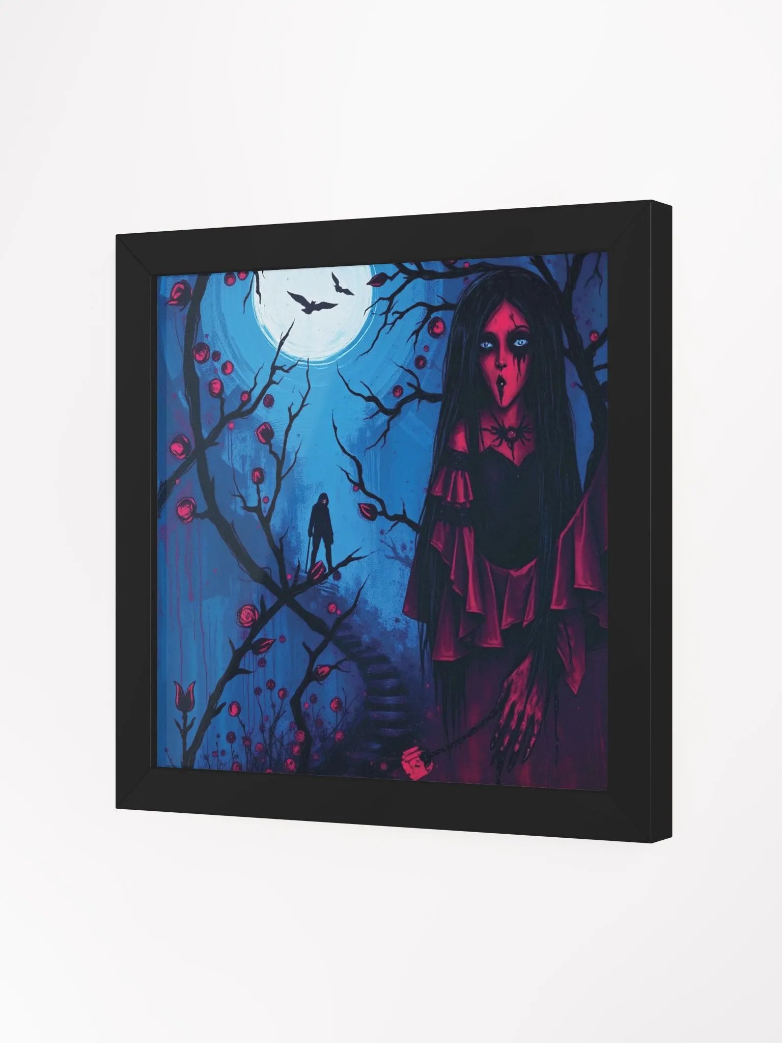 Midnight Staircase Framed Print product image (16)
