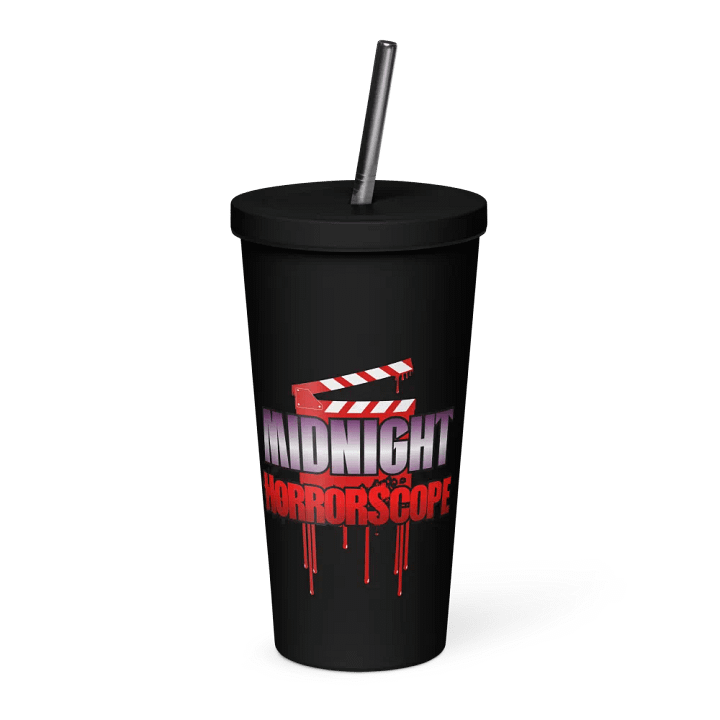 Midnight HorrorScope Bloody Clapperboard Insulated Tumbler product image (1)