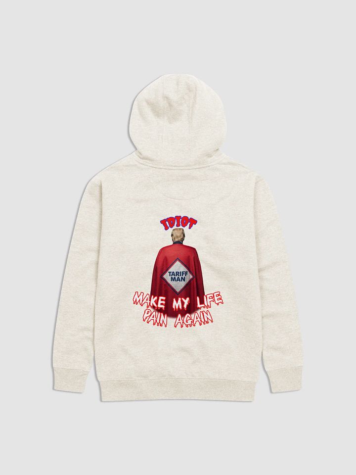 Funny Idiot Tariff Man Unisex Hoodie product image (8)
