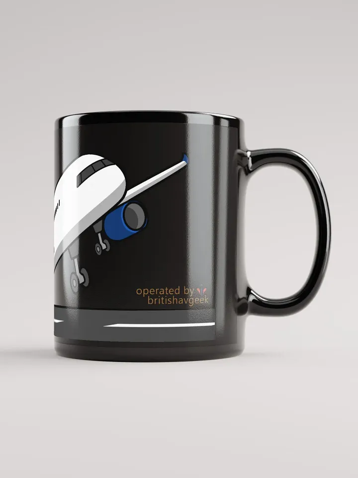Hard Landing Black Mug product image (1)