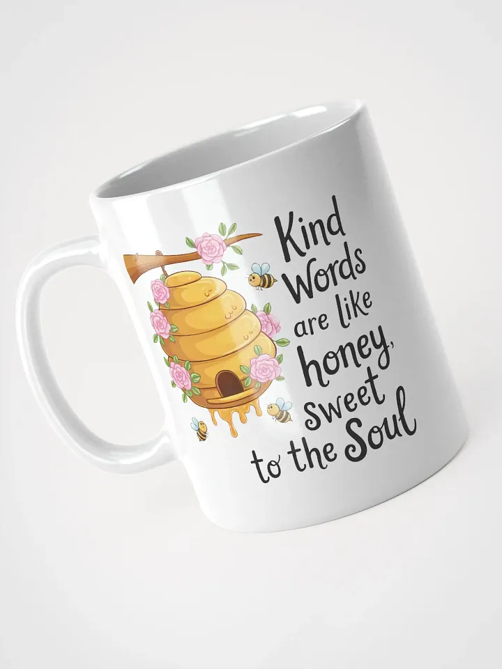Whimsical Honeycomb Rose Mug product image (2)