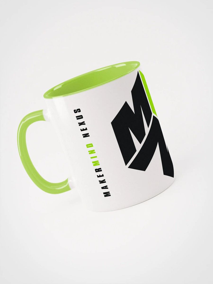 The Official two tone MakerMind Nexus Coffee Mug. product image (3)