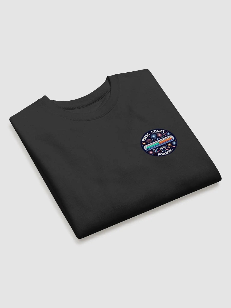 Long Sleeve Shirt Featuring Arcade Art – Glow “Insert Coin to Start 2025” product image (31)