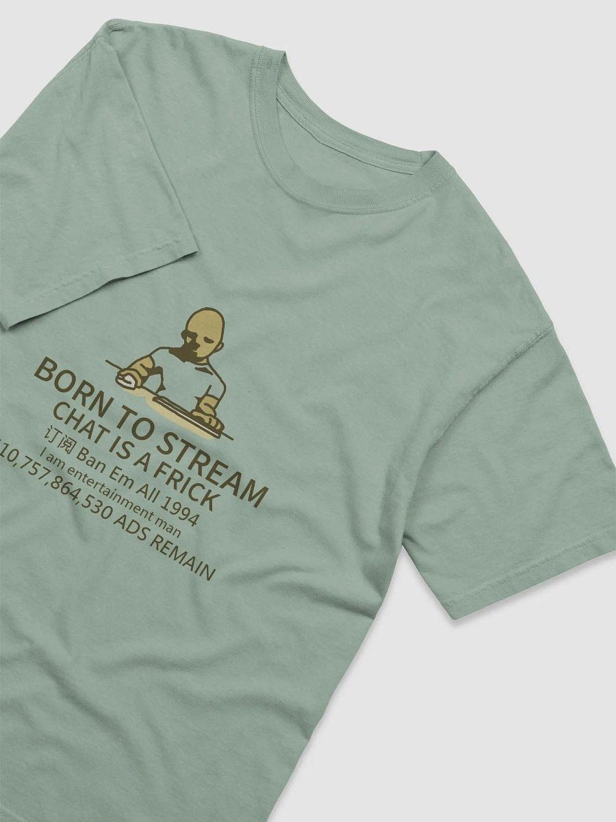 Kwern BORN TO STREAM T-shirt product image (12)