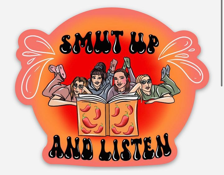 Smut Up And Listen Logo Sticker product image (1)