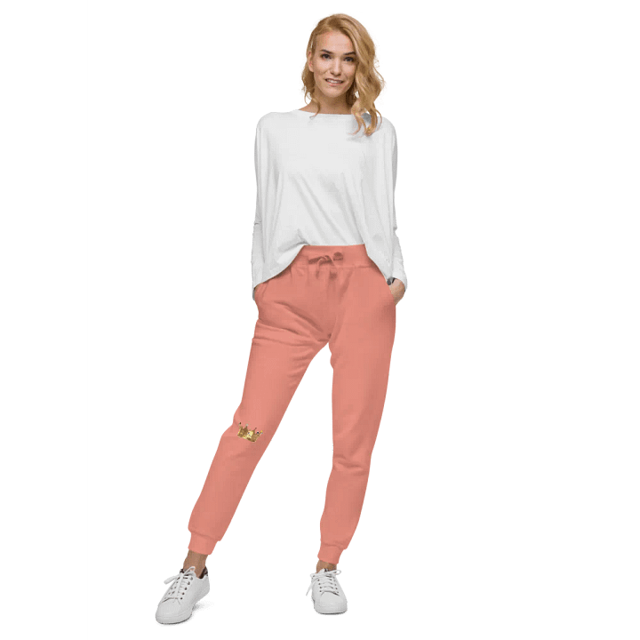 Queendom Beautiful Women Gemstone Crown Soft Joggers /Pink (TM) product image (2)