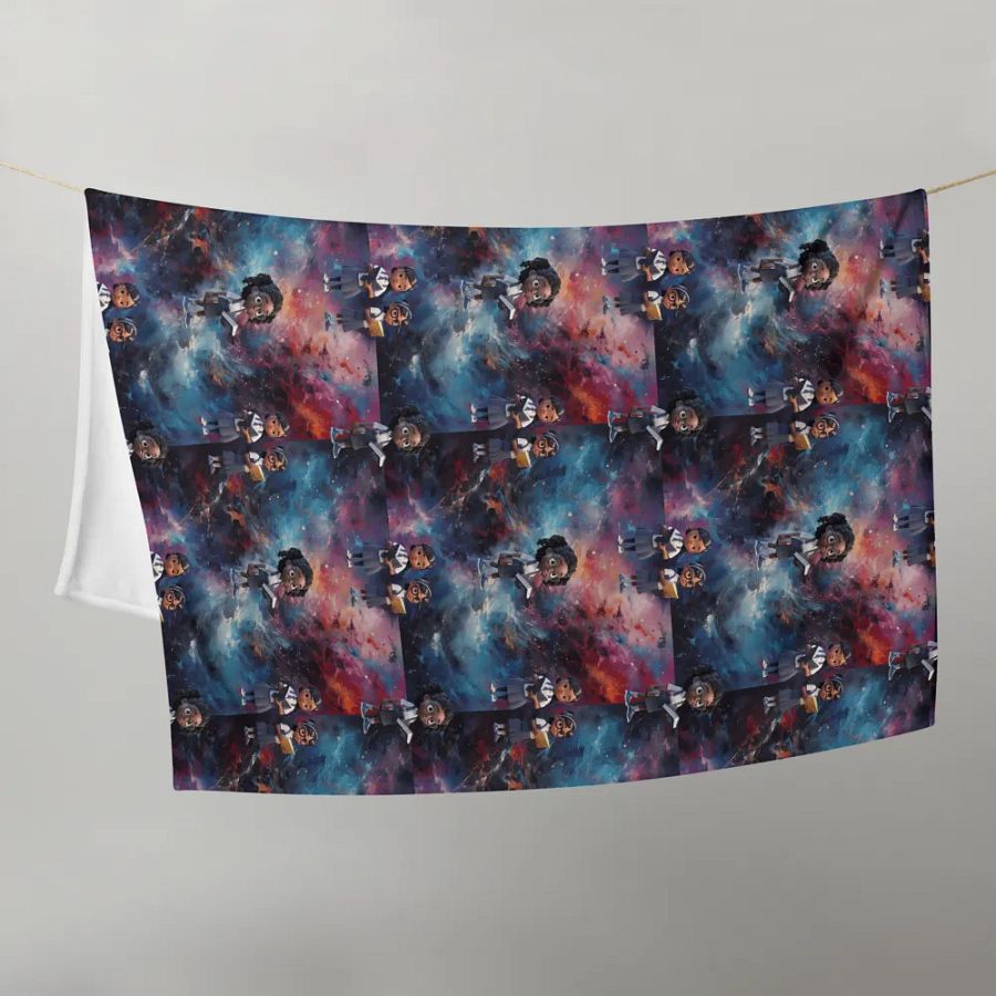 Kids in Space Study Blanket product image (10)