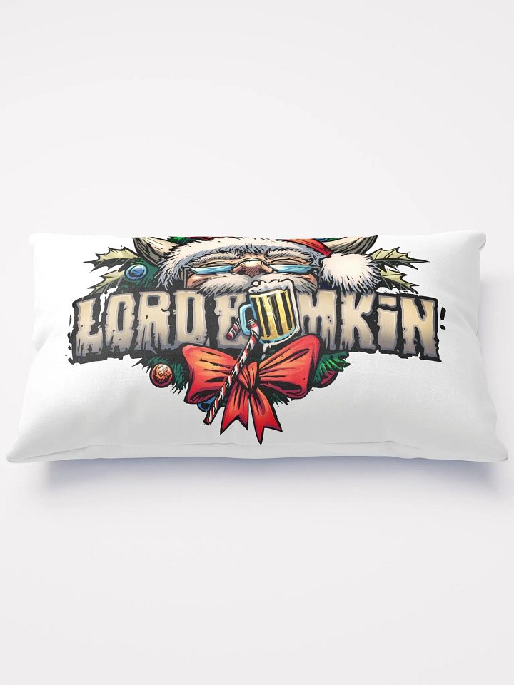 x-mas logo pillow product image (2)