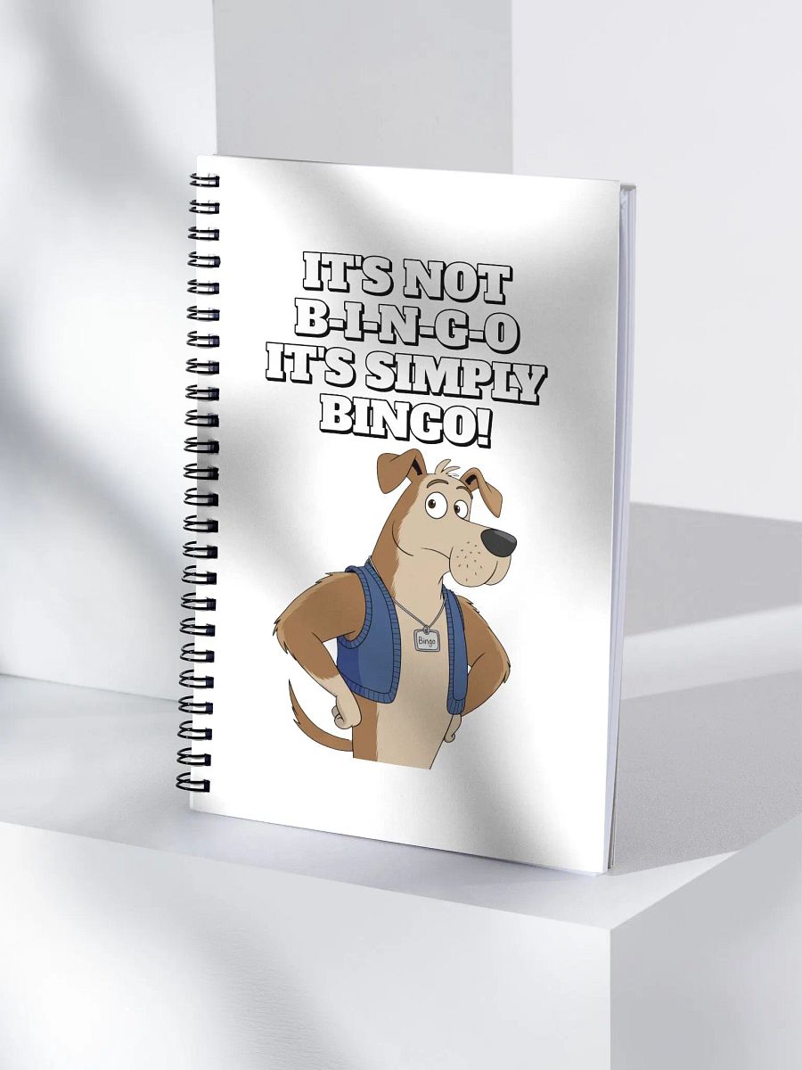 It's Not B-I-N-G-O, It's Simply Bingo. Funny Notebook product image (3)