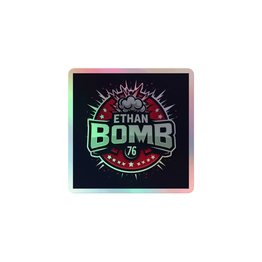 ETHANBOMB - 76 STICKER product image (1)