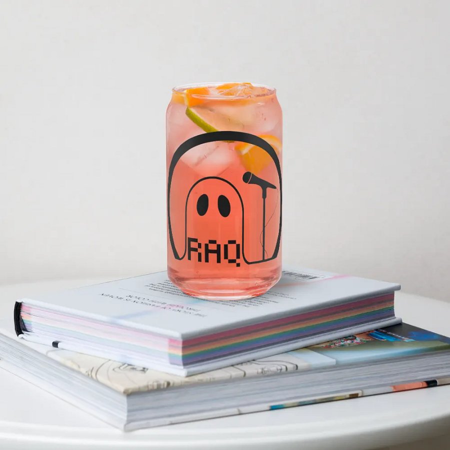 Can Shaped Glass (Raq Logo) product image (34)