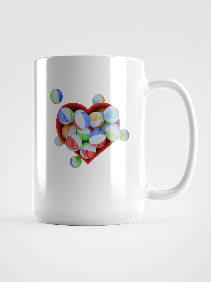i Love Beach Ball Mug product image (1)