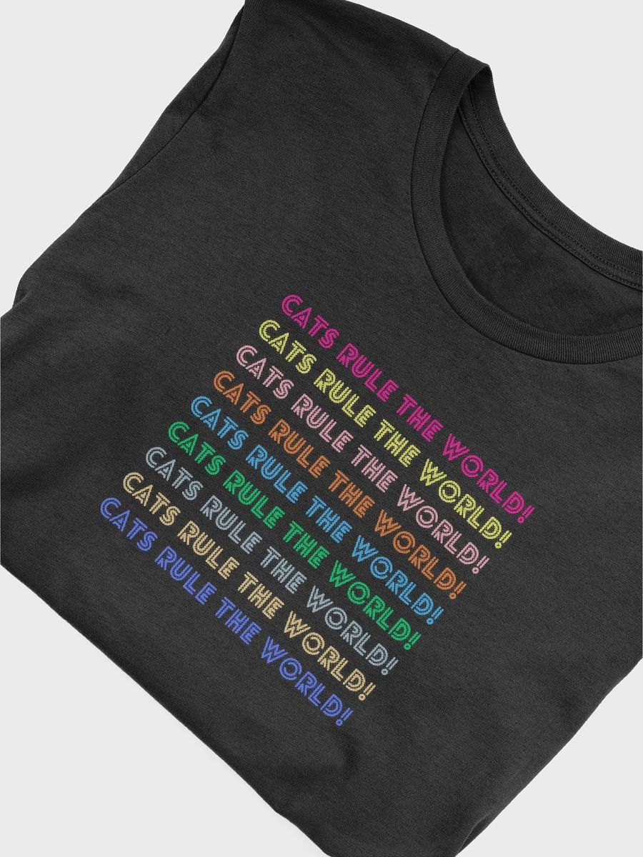 Rainbow Cat Power T-Shirt product image (7)