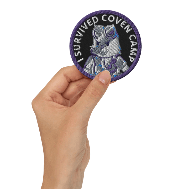 Silver Lazer Cat Patch product image (2)