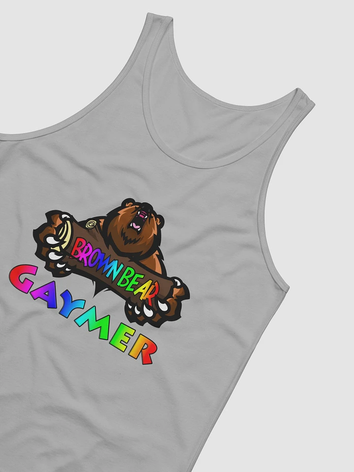 Brown Bear Gaymer (Rainbow Pride) - Tank Top product image (10)