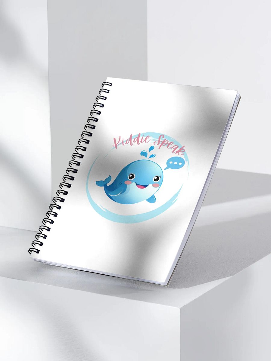 Blue Whale Tales Spiral Notebook product image (3)