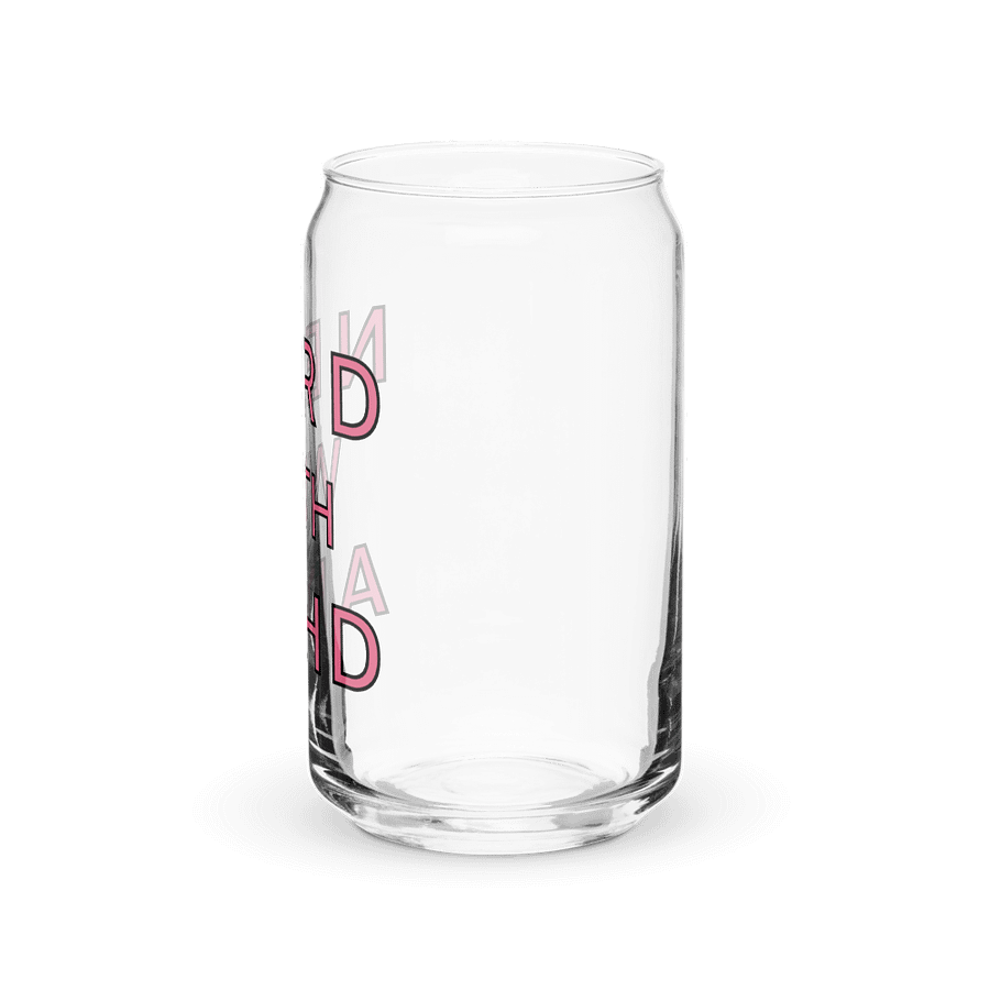 Nerd With ADHD Can-Shaped Glass product image (7)