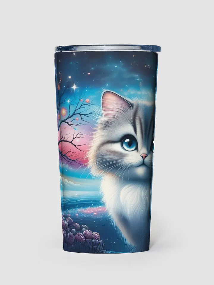 Cosmic Kitten 20oz Stainless Steel Tumbler product image (2)