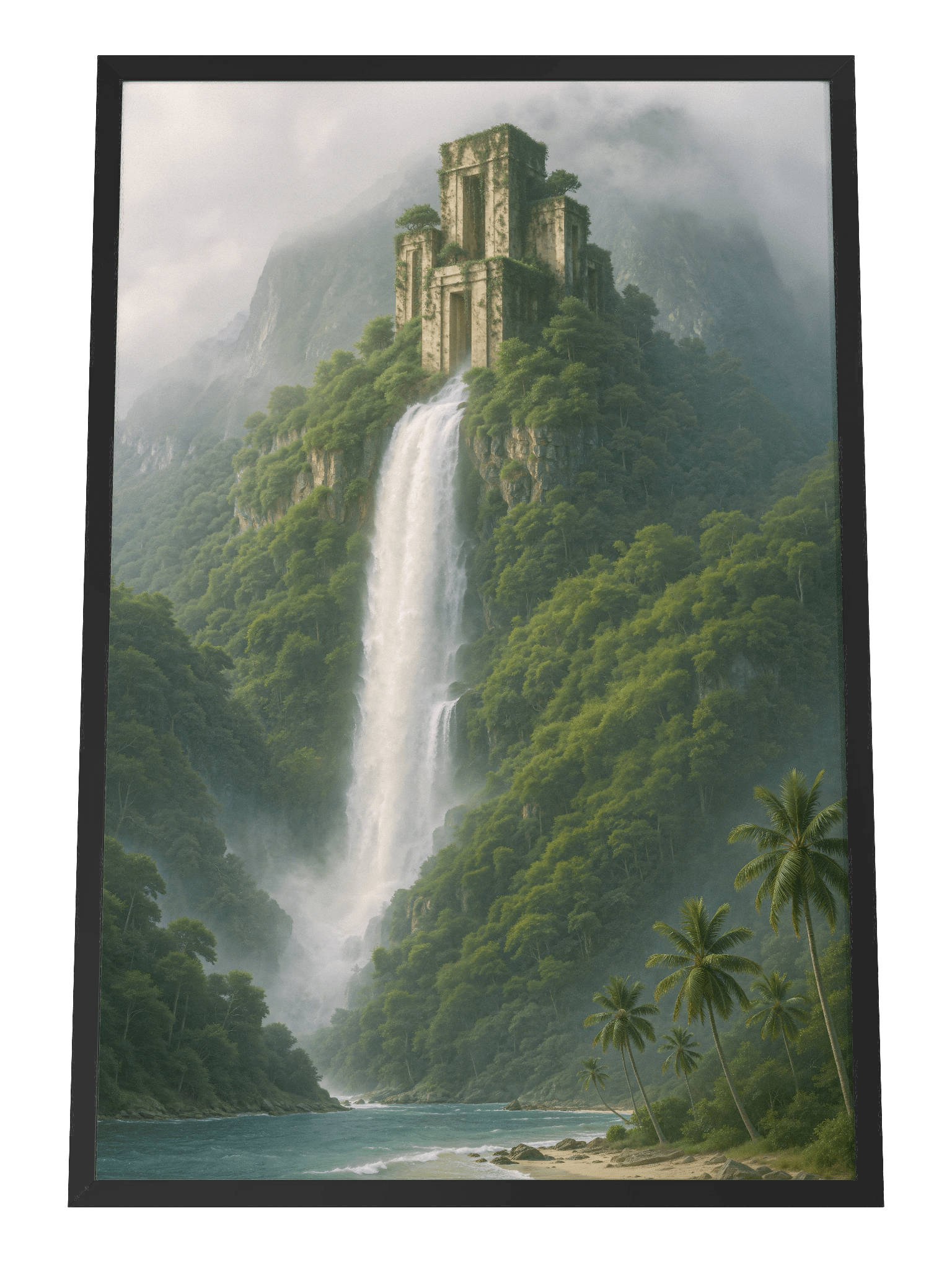 Tidefall Monolith – Framed Poster product image (2)