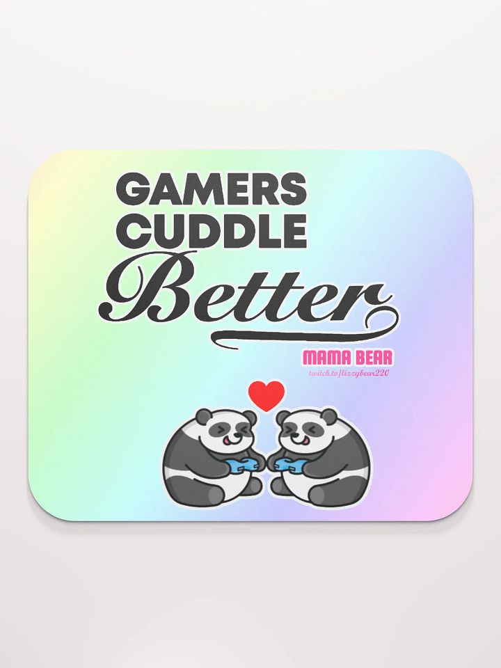 Gamers Cuddle Better Classic Mouse Pads product image (2)