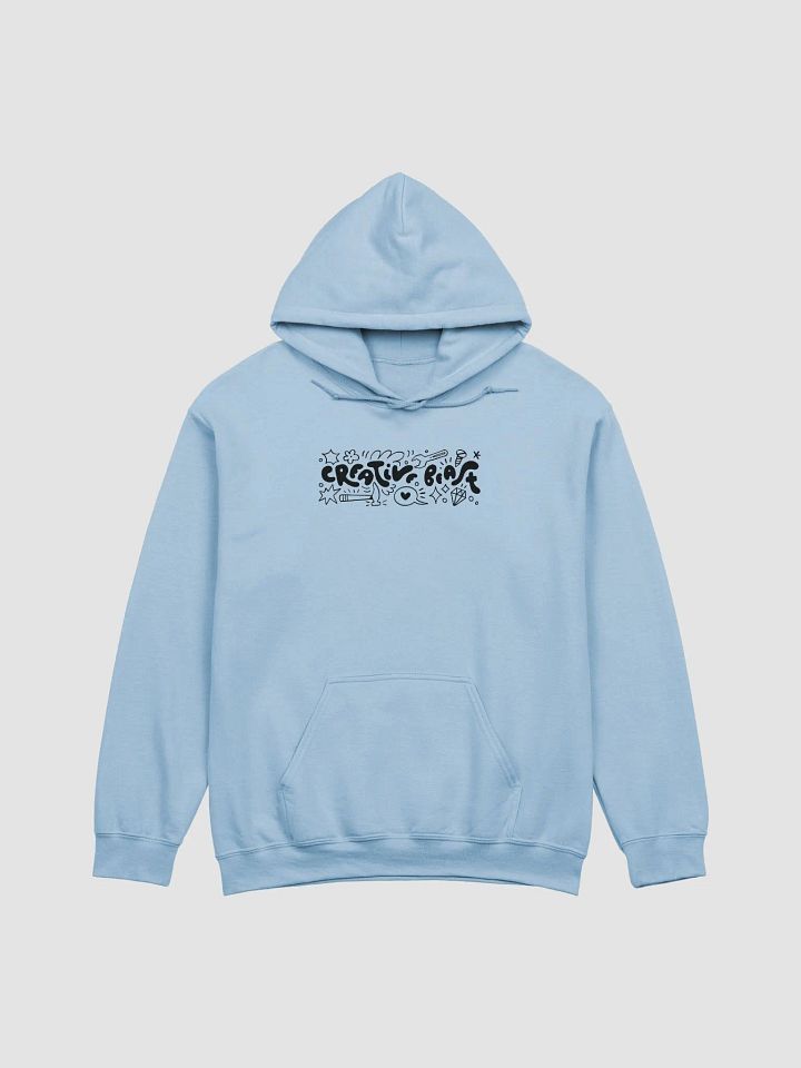 CREATIVE CHAOS HOODIE - Black txt product image (2)