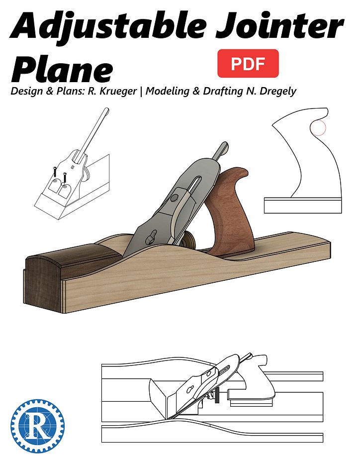 Plans: Adjustable Jointer Plane product image (1)