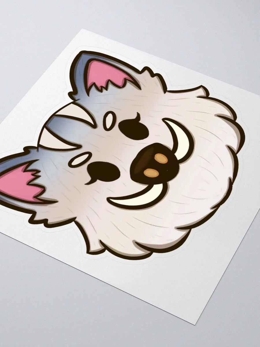 2-Month Boar Badge Sticker product image (3)