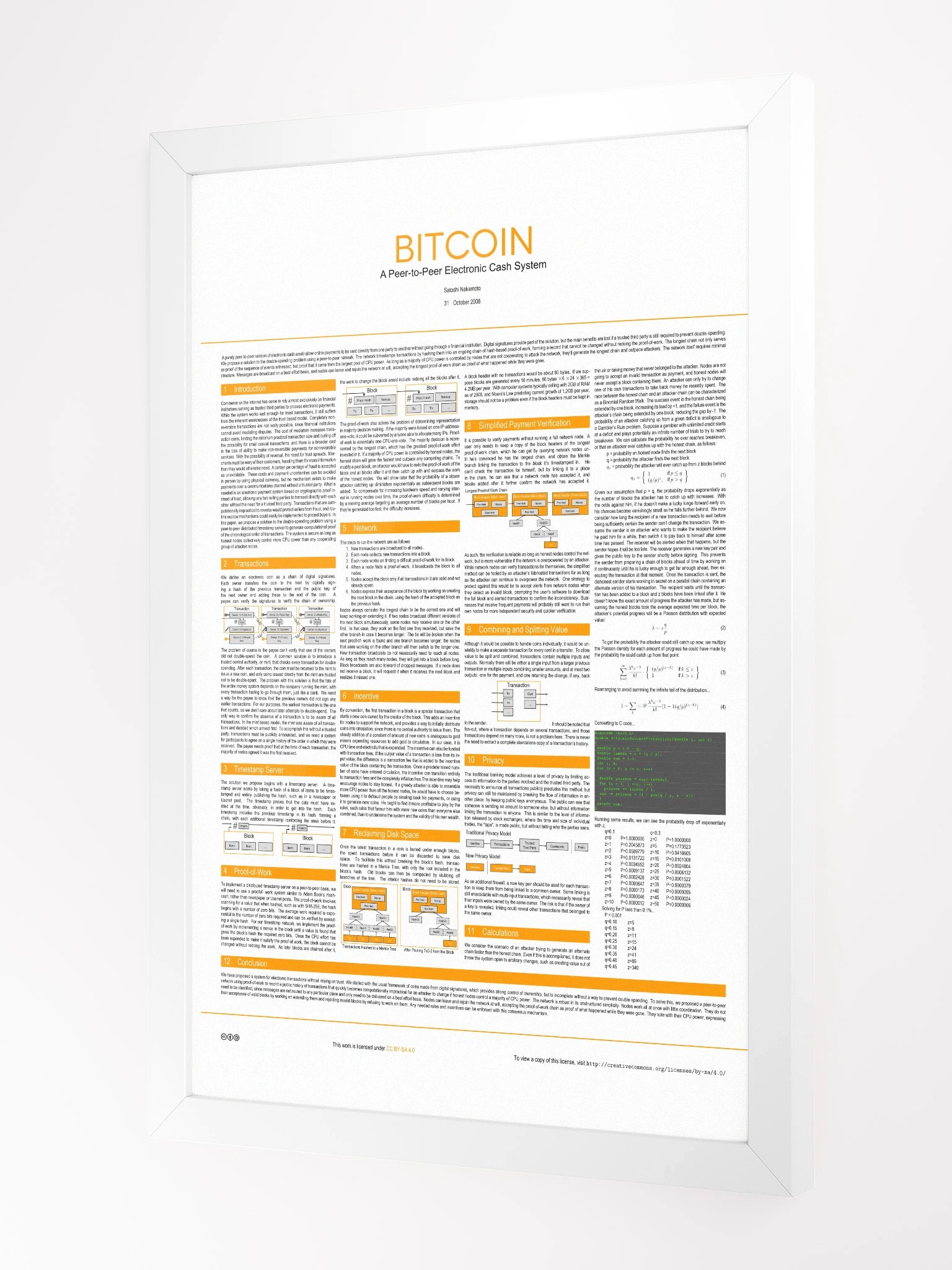 The BITCOIN Whitepaper 2.0 product image (2)