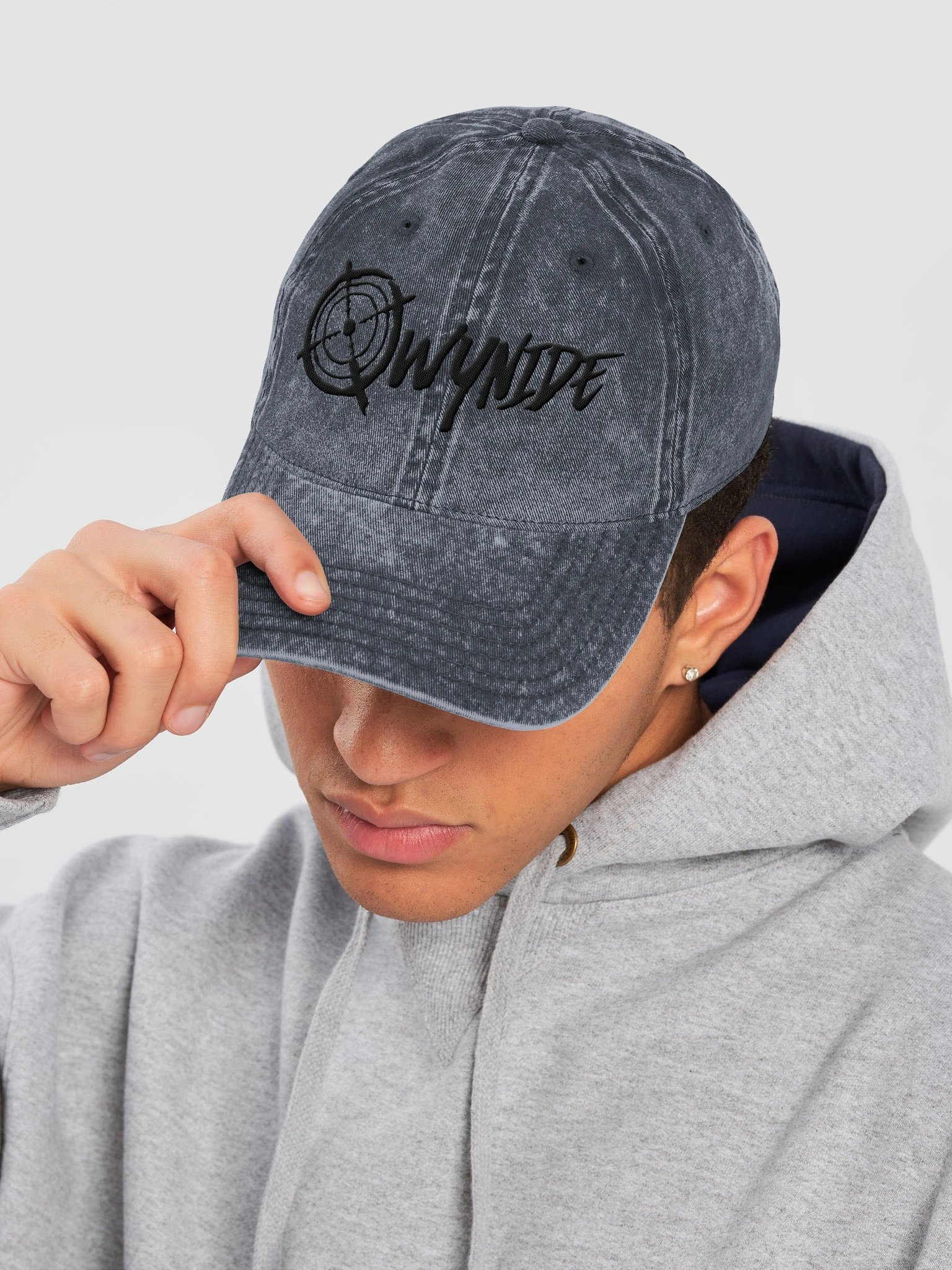 Represent Series Vintage Dad Hat - Qwynide - BlkOut product image (21)