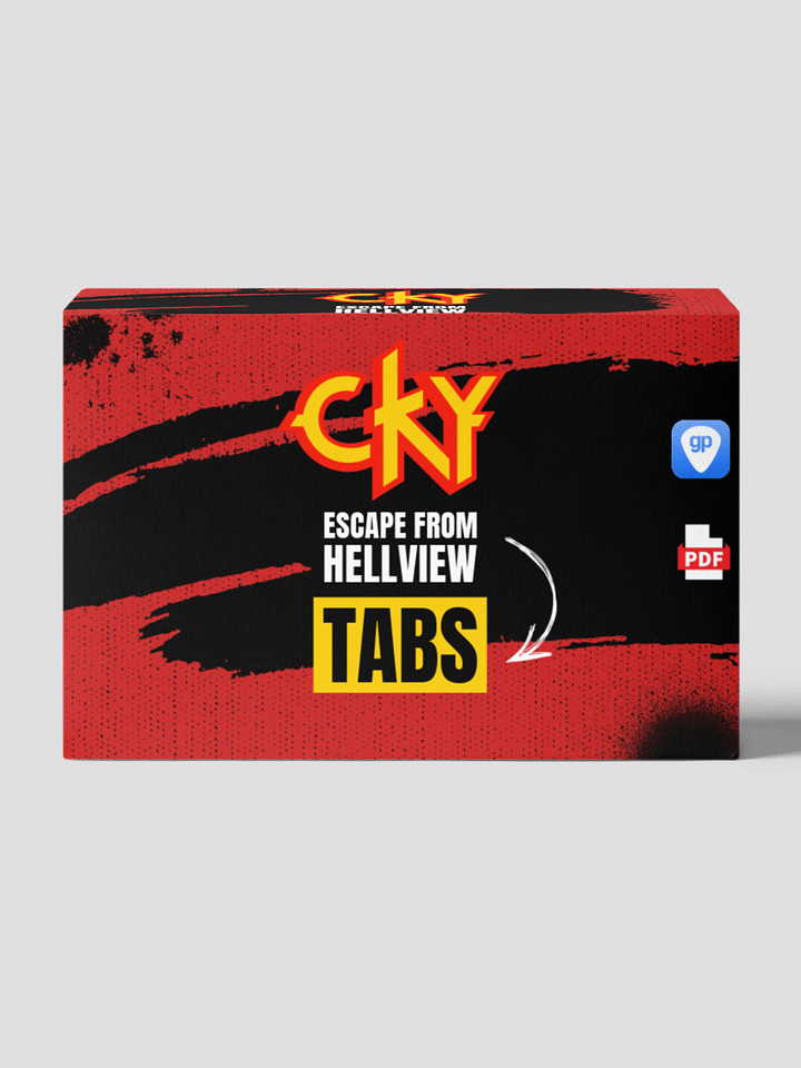 CKY - Escape From Hellview - Guitar Tabs product image (1)