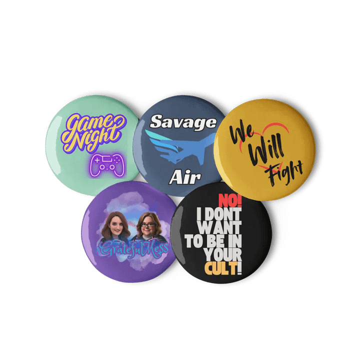 GratefulMess Pin Set 1 product image (2)