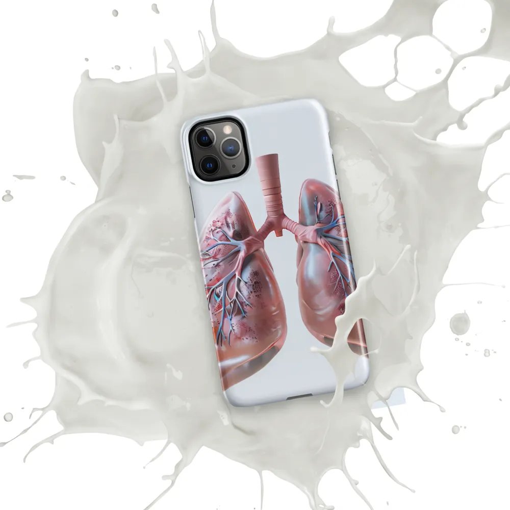 Lung Network Snap Case product image (50)