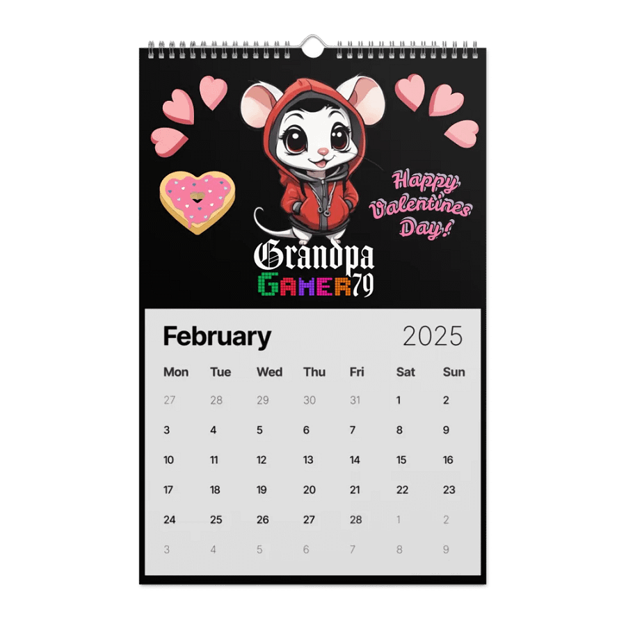 GrandpaGamer79 2025 Calendar product image (2)