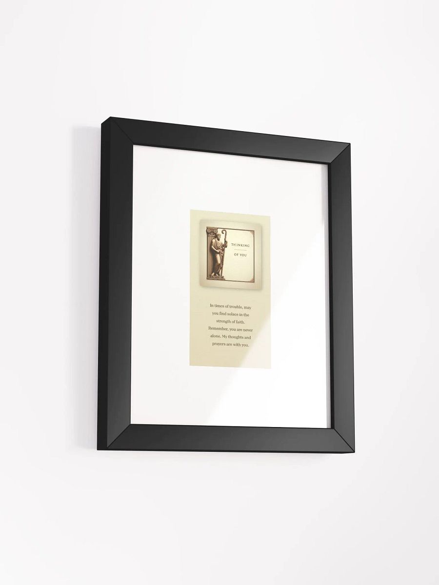 Solace in Faith Framed Poster product image (18)
