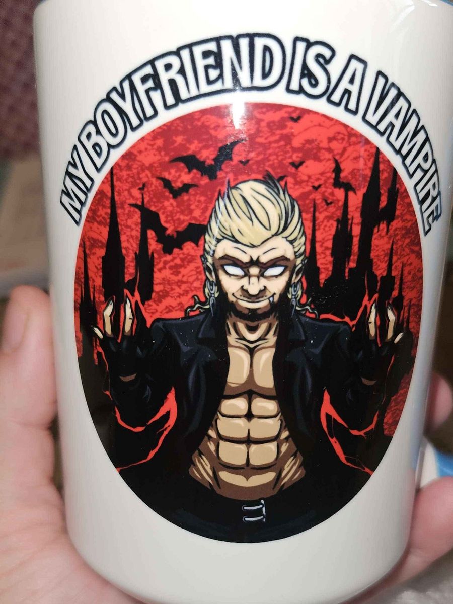 My Boyfriend is an Vampire- Coffee or Tea Mug! product image (2)