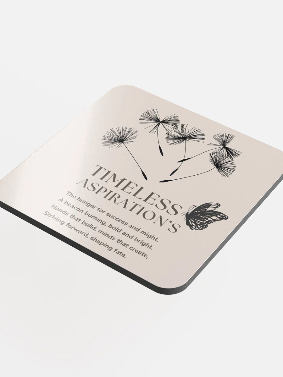 Timeless Aspiration's Cork Coaster product image (4)