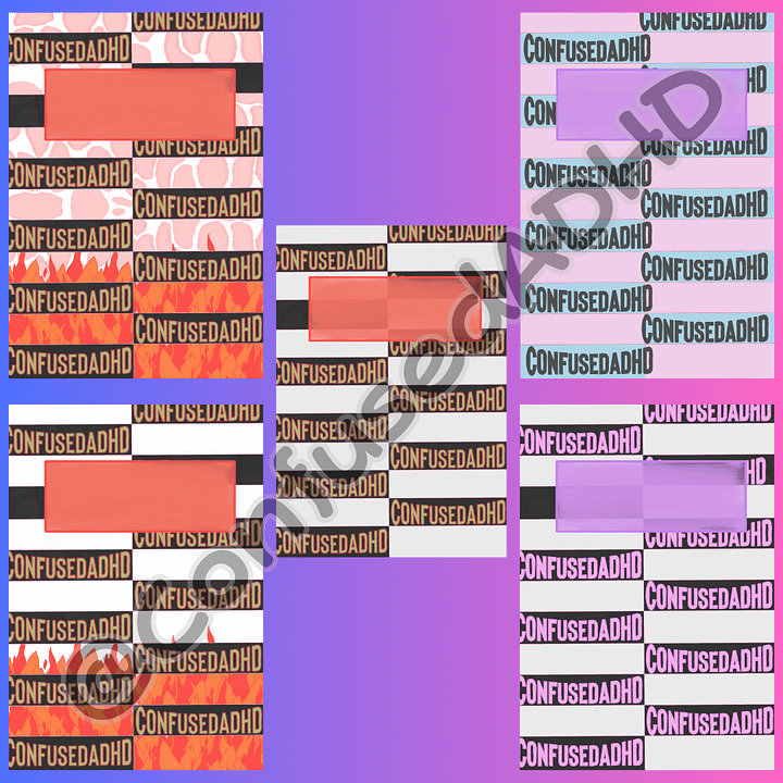 Blocked CADHD Digital Planner Covers product image (1)