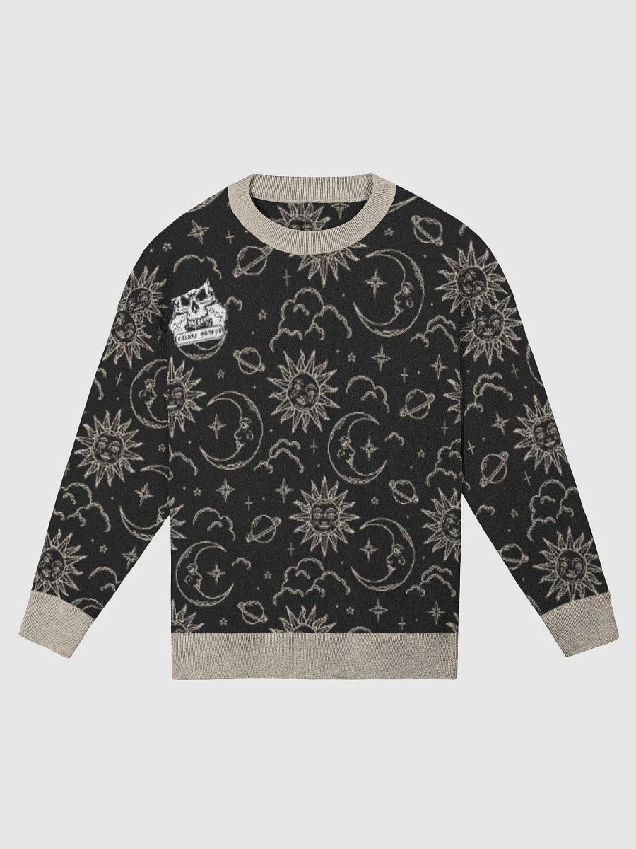 Enigma Nation Knitted Crewneck Sweater Relaxed Fit 8 product image (1)