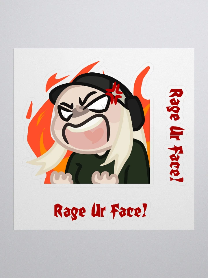 Rage Fiend Kiss Cut Stickers product image (1)
