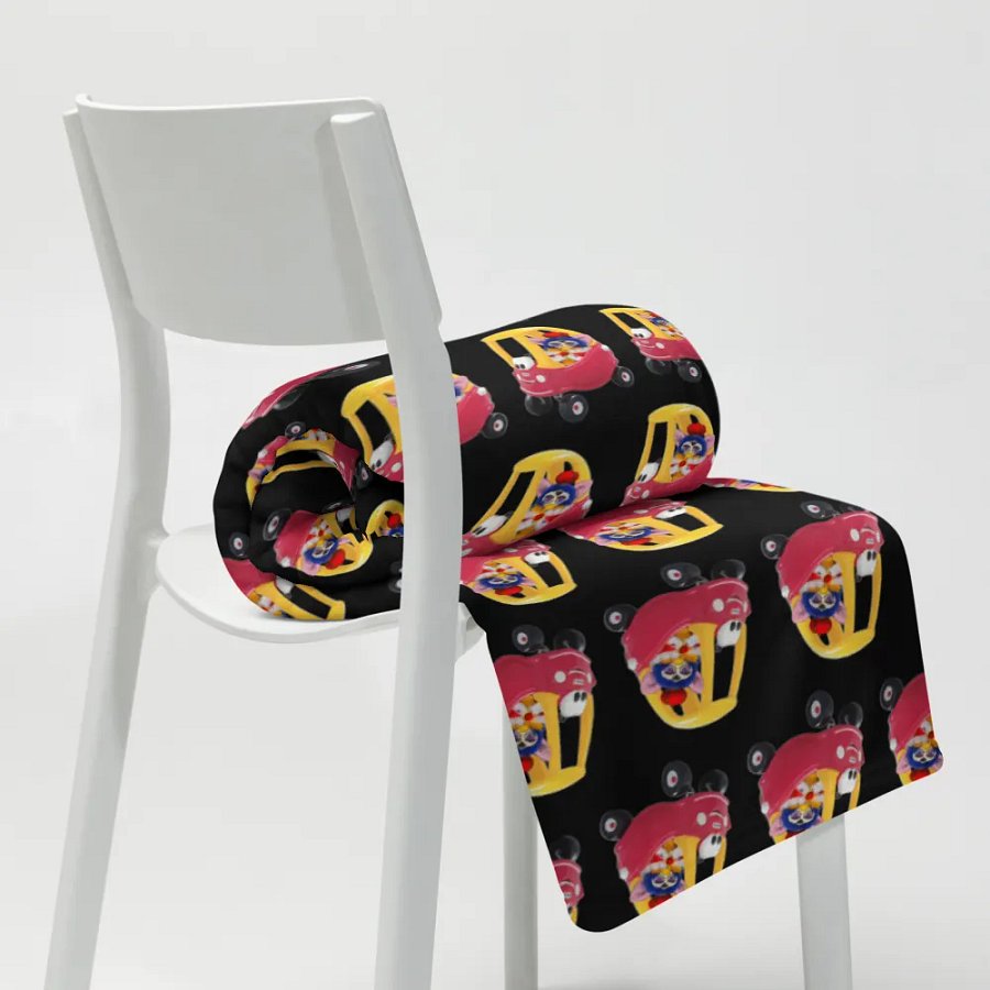 Black Rochester Toy Car Blanket product image (8)