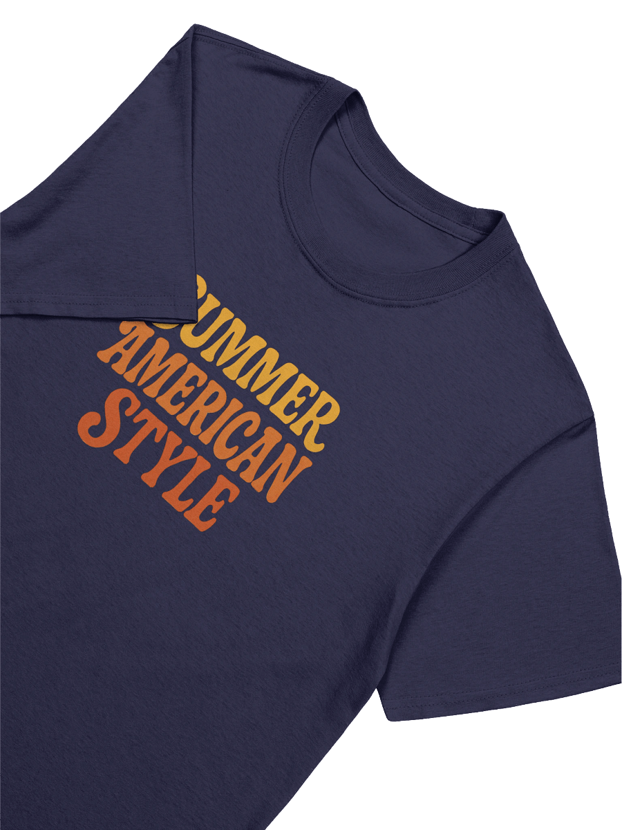 Summer American Style Textured T-Shirt product image (15)