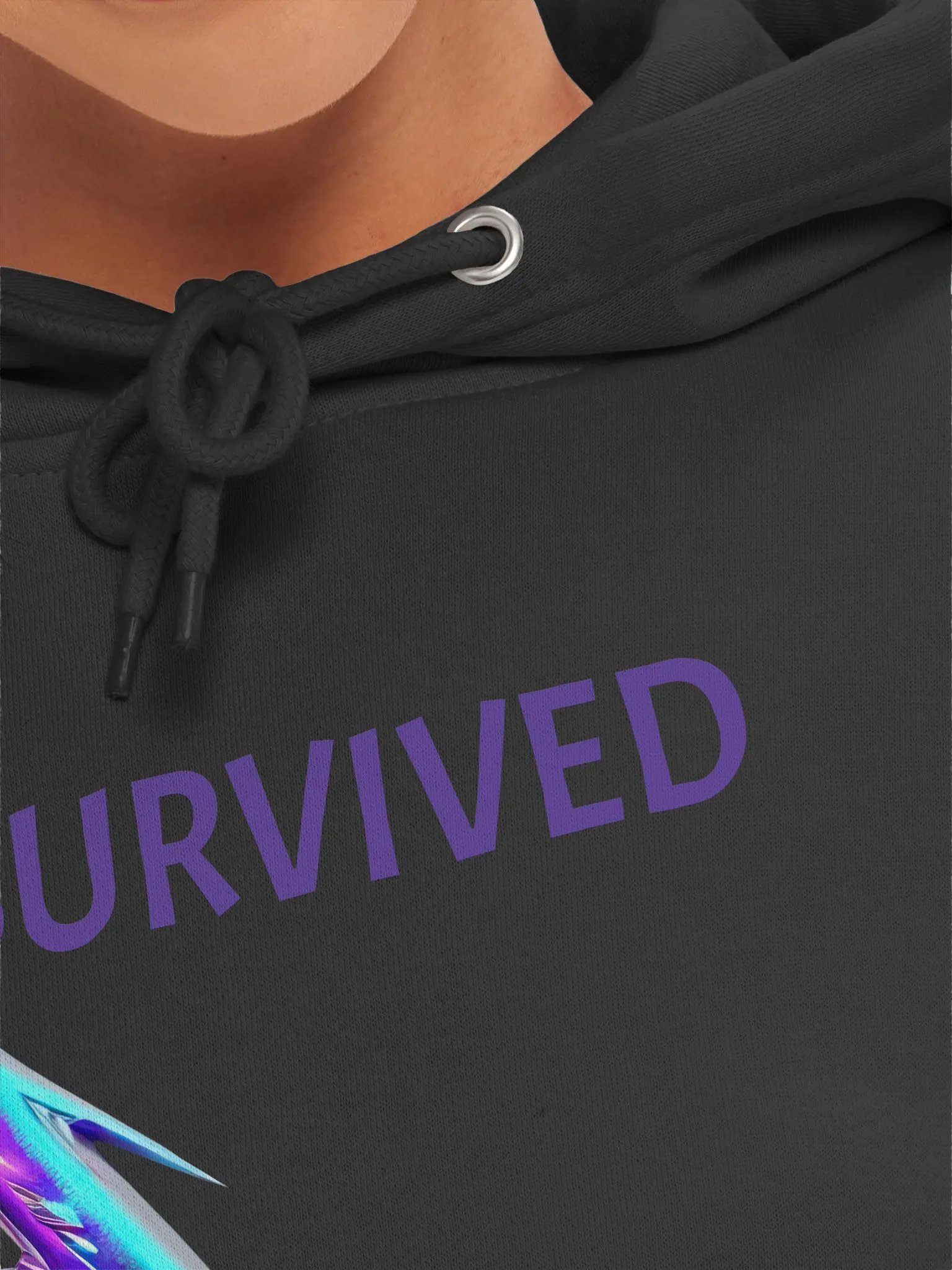 I Survived Resilient Lightning Bolt Hoodie product image (33)