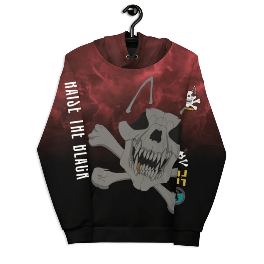 Mongrel Squad Straight Outta Klescher Red/Black Hoodie product image (7)
