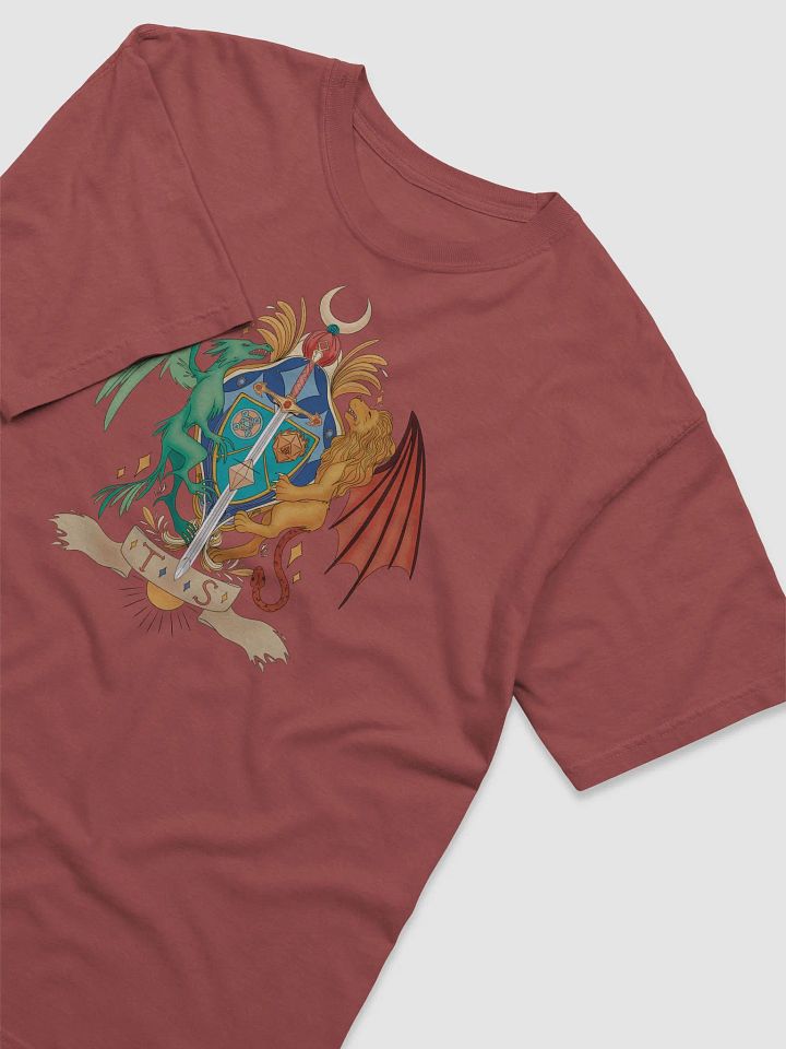 Tablestory Family Crest Heavyweight T-Shirt product image (2)